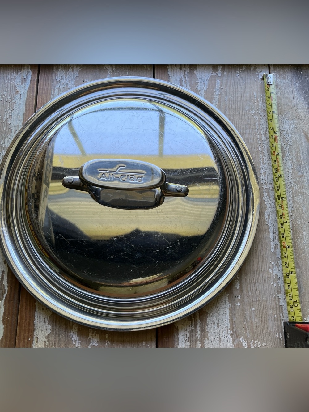 All-Clad 10” Stainless Steel Professional Cookware Lid